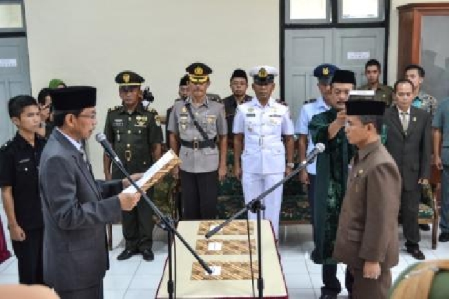 H Mahmud SH MH jadi Sekertaris Daerah (Sekda) Kabupaten Pangandaran