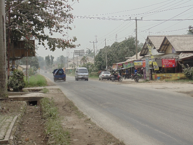 Hujan Abu Gunung Kelud Nyampai Ke Kalipucang-Pangandaran