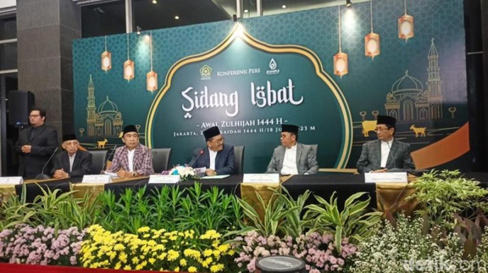 Pemerintah Tetapkan Iduladha 1444H  Anjlok pada Kamis 29 Juni 2023 