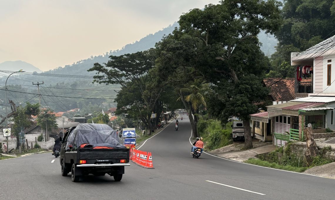 Pergerakan Wisatawan Di Bandung Dimulai Pada Hari Pertama Lebaran.