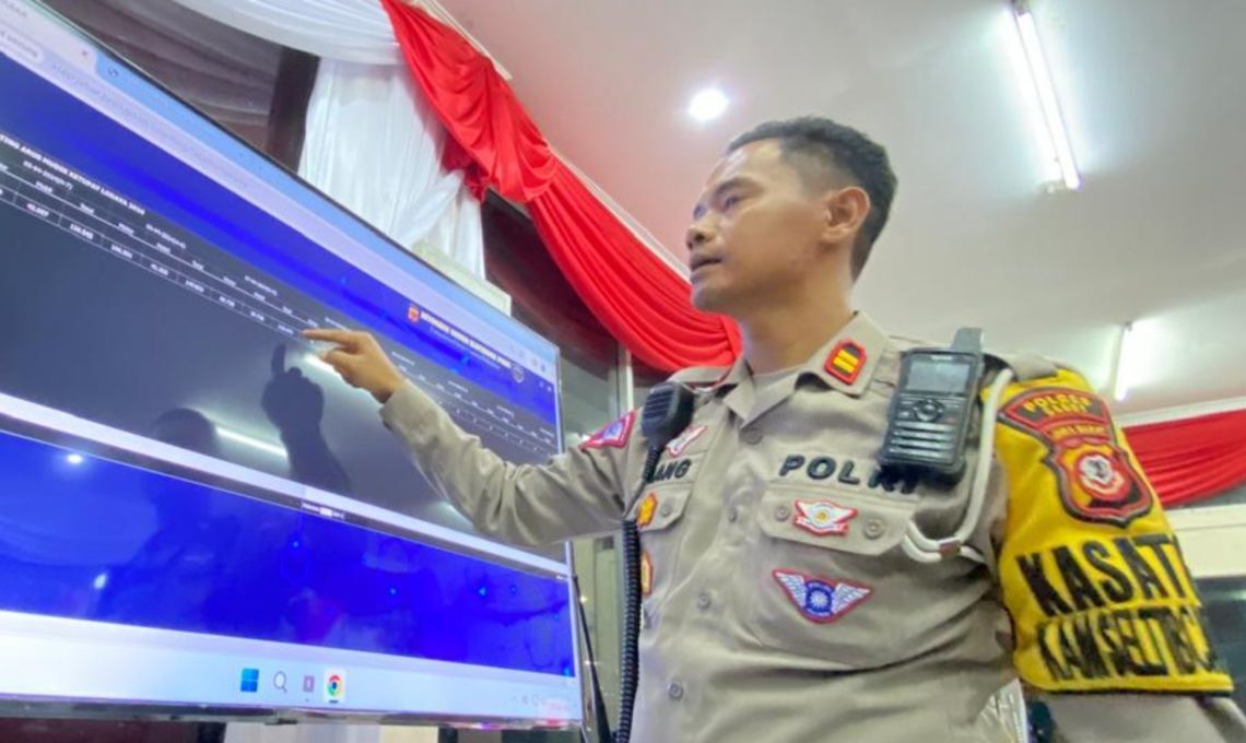 Polisi Galt, Mengacu Pada Kepadatan Arus Kendaraan Yang Terjadi Di Kedua Arah.